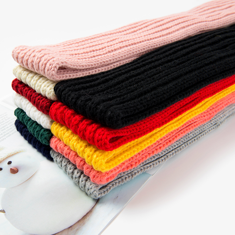 garçons filles hiver écharpe enfants pompon bébé écharpe cou plus écharpes tricot laine foulard