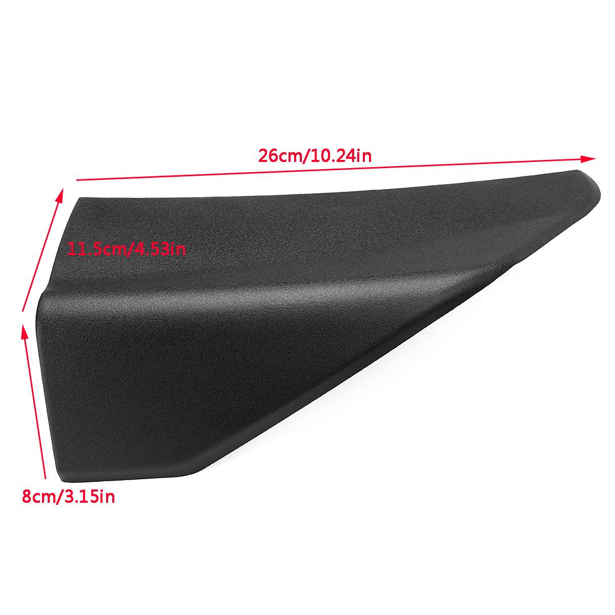 Neue 2 stücke Auto Vorderen Stoßfänger Rollenschneider Lippe Diffusor Kinn Spoiler Winglets Schutz Schutz Für Ford Für Mustang