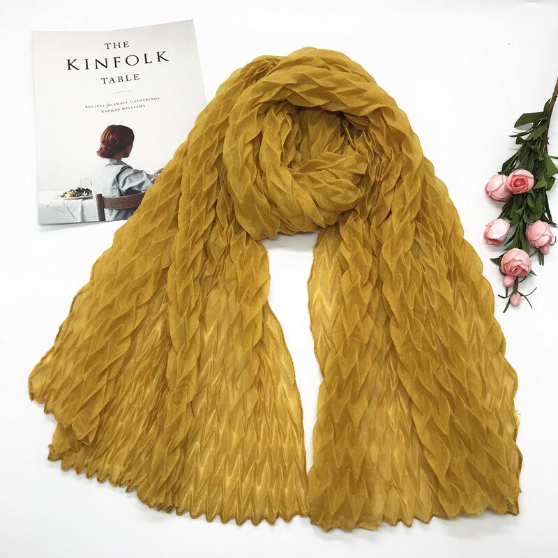 Pañuelo de algodón musulmán para mujer, pañuelo de cabeza árabe, hijab musulmán, novedad de