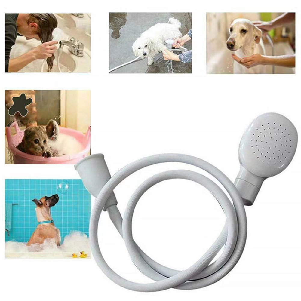 Huisdier Kraan Sproeier Draagbare Gootsteen Sproeislang Handdouche Sproeier Shampoo Sproeislang voor Baden Baby Huisdieren Haar wassen