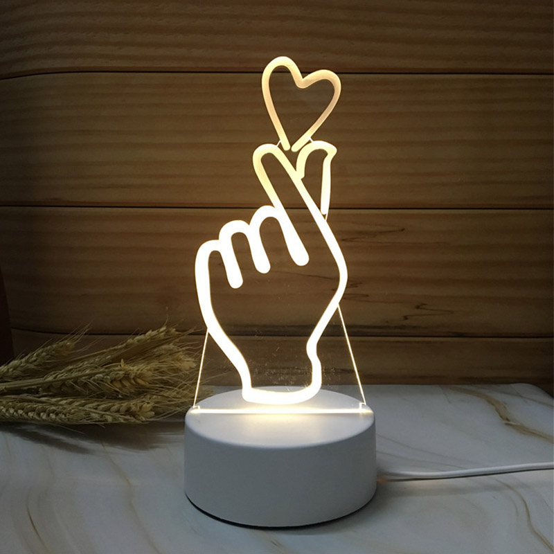 3D Led Lamp Creatieve 3D Led Night Lights Novelty Illusion Night Lamp 3D Illusion Tafellamp Voor Thuis Decoratieve Licht