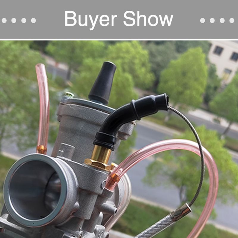 Sclmotos – ensemble de Valve d'accélérateur, pour carburateur Keihi PWK PE 24 28 30 32 34 36 38 40mm, interrupteur de commande automatique KDX125