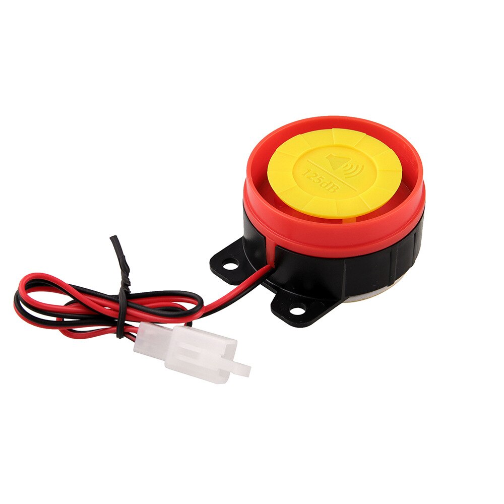 12V Universal Motorcycle Anti-Theft Alarm Security System Remote Control Engine Start Kit 125dB loudspeaker Alarm System