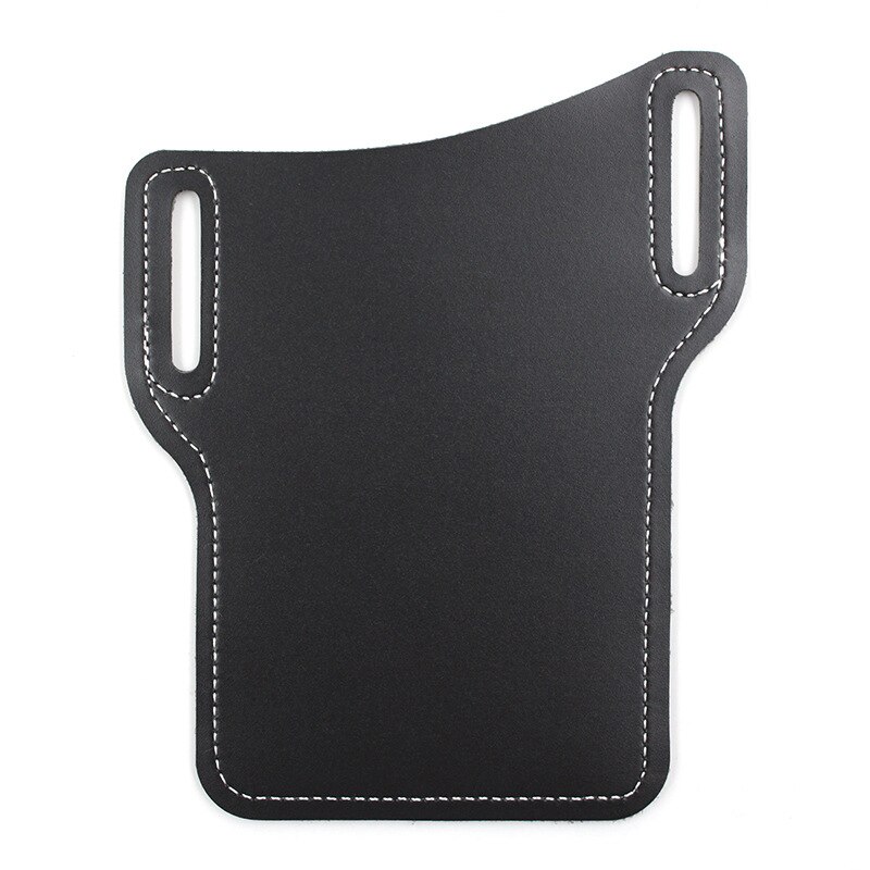 Custodia per cellulare da uomo custodia per fondina cintura marsupio puntelli borsa in pelle PU portafoglio per telefono borsa per telefono con portamonete femminile: F