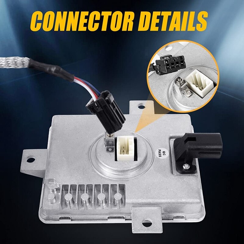Xenon Headlight Ballast Unit Assembly Module with Lgniter and D2S Bulb Kit Module Inverter 33129SEA003 for Acura