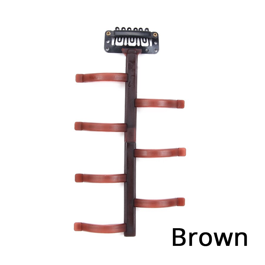 Brown French Braid Tool Weave Hair Braider Portable Hair Braid Accessories DIY Twister Hair For Women Plastic Hairstyle Tools: Brown Color