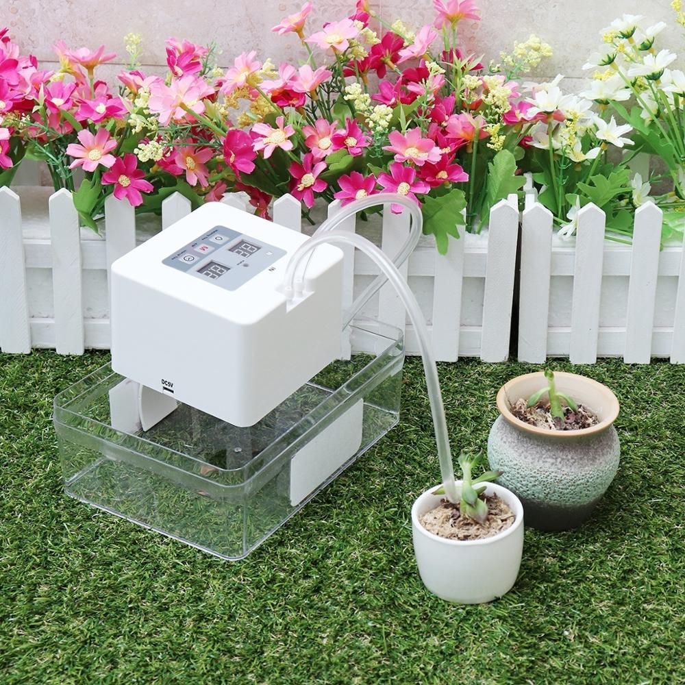 DIY Micro Automatic Drip Irrigation Kit, Houseplants Self Watering System with 30-Day Programmable Water Timer