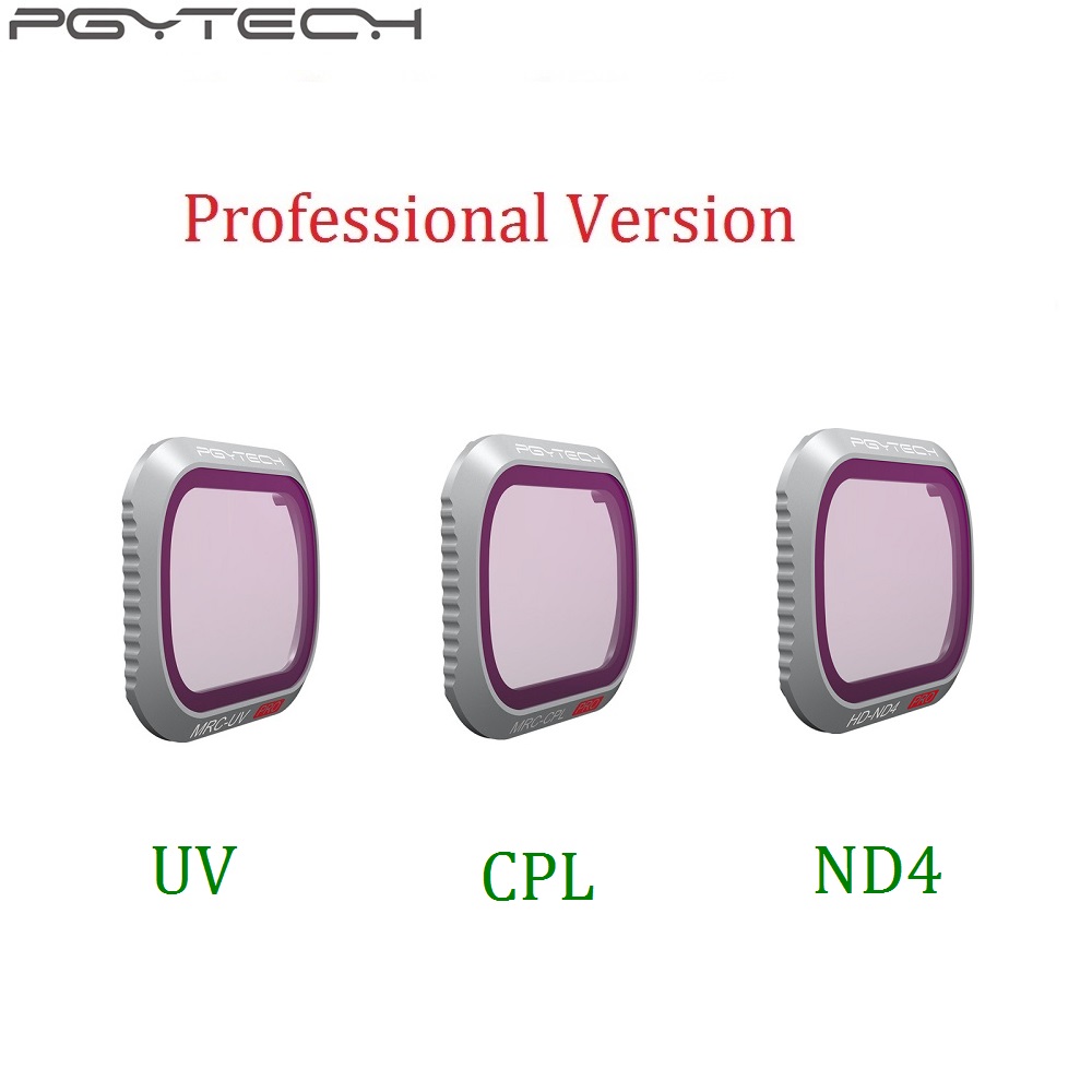 PGYTECH UV ND CPL Lens Filter Voor DJI Mavic 2 Pro