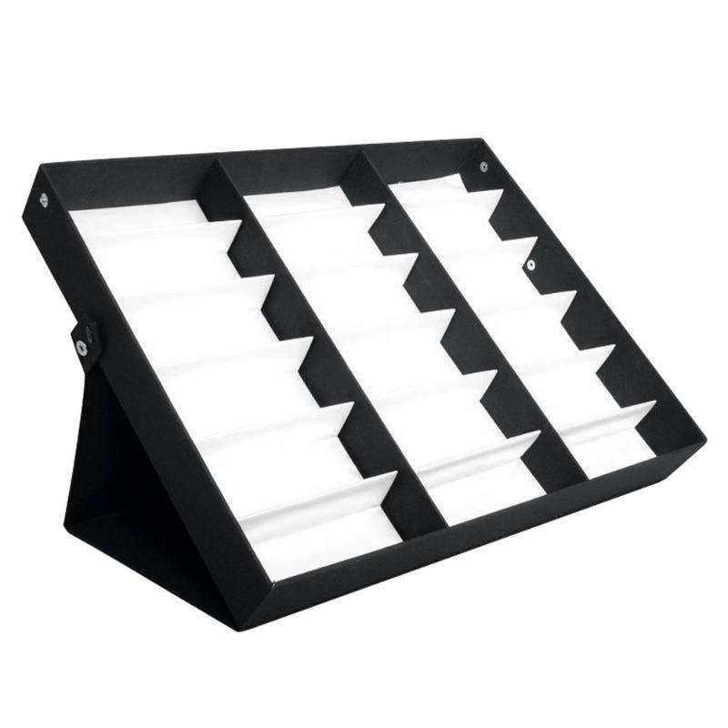 18 stuks zonnebril organizer bril display opbergkoffer zonnebrillen lade zonnebril display rack - 18 slots bril organisator doos brilhouder su | NL