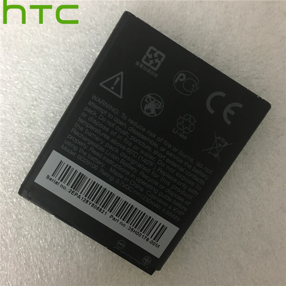 HTC Original Replacement Phone Battery For HTC G13 A510c A510e T9292 T9295 Explorer HD3 HD7 PG76100 BD29100