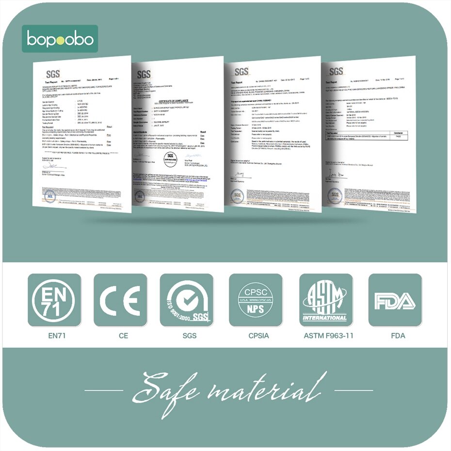 Bopoobo-accessoire de dentition en Silicone | Perles pour bébé, sans BPA, jouet mordre, bonne , bricolage, fabrication de collier, 100 pièces
