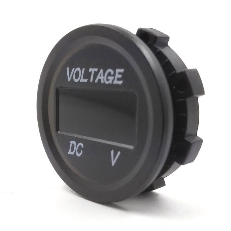 Led Display Waterdicht Motorfiets Voltmeter Gauge Voltage Meter Led Digitale Voltmeter Voor Motorfiets Auto Dc 12V-24V