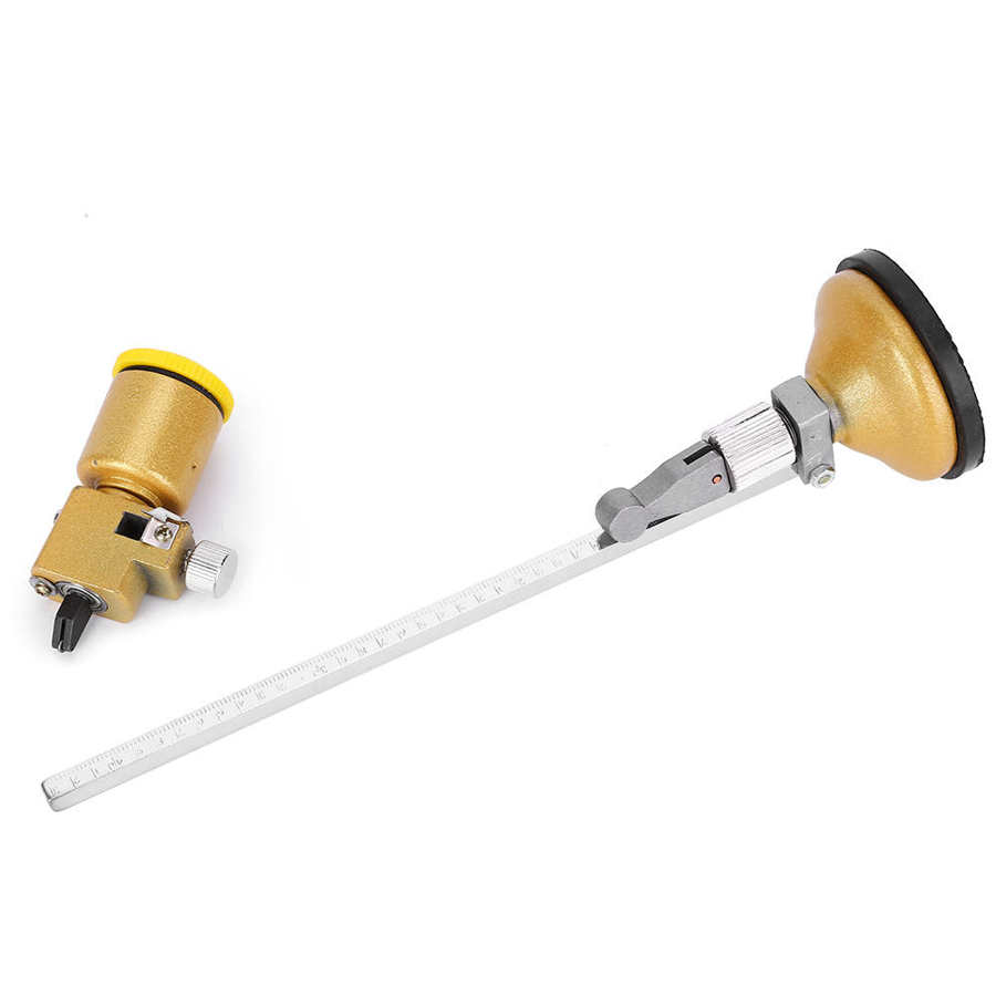 Cutter Tool Adjustable Circular Cutting Tool 360° Rotation Circle Cutter Compass 15 75Inch Diameter