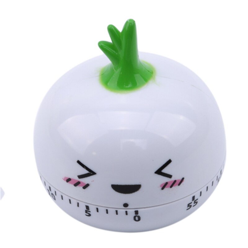 Cartoon Panda Timer 60 Minuut Bedienen Keuken Nuttig Koken Bakken Helper Keuken Timers: Green onion