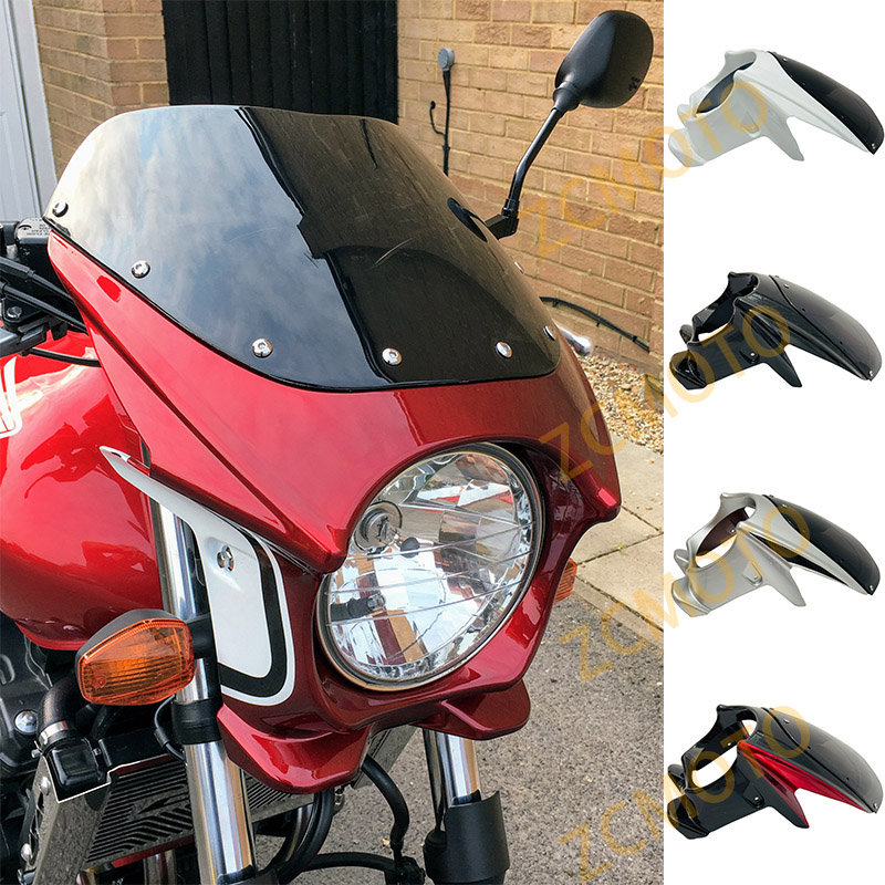 Motorrad Verkleidung Geändert Schutzhülle Abdeckung Zubehör ABS Material Motorrad Kopfbedeckungen Glatte Geeignet Für Honda CB400