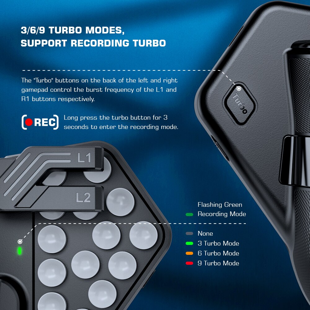GameSir-controlador de juego para tableta F7 Claw, Gamepad Plug and Play para iPad/Android, cero latencia para PUBG Call of Duty