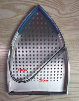 Steam And Dry Iron Bottom Case Teflon Thick Iron Shoe Anti-Light Anti-Coke Heat Resistant Iron Shoe Cover: Light Green