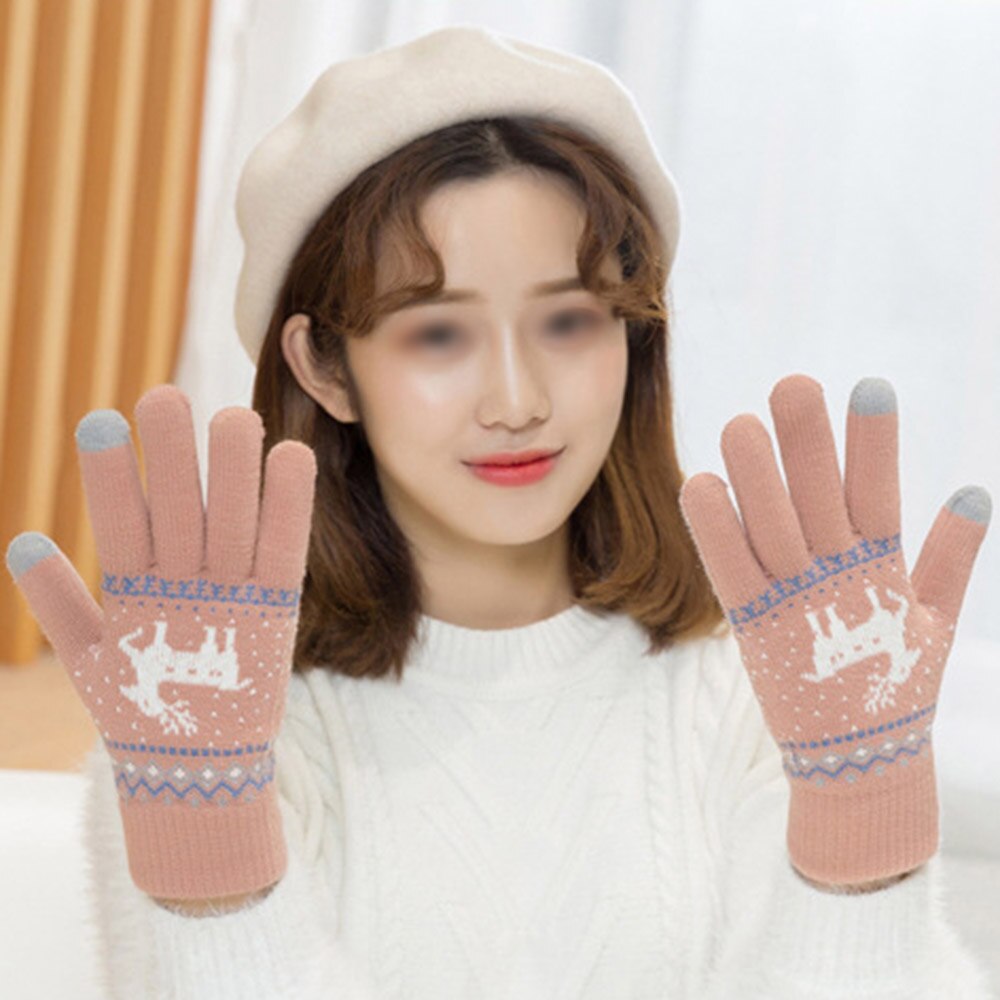 Vrouwen Mannen Winter Touchscreen Warme Handschoen... – Grandado