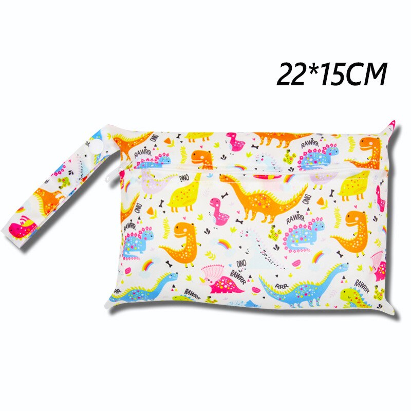 Baby Windel Tasche Gedruckt Wasserdicht Nass Trockenen Windel Reißverschluss Handtasche Kinderwagen Tragen Pack Reise Lagerung Ich bin Freien Tasche Kinderwagen teile: T7