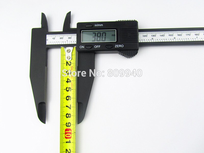 300mm 12 inch LCD Digital Electronic Carbon Fiber Vernier Caliper Gauge Micrometer Measuring Tool Ruler Digital Calipers