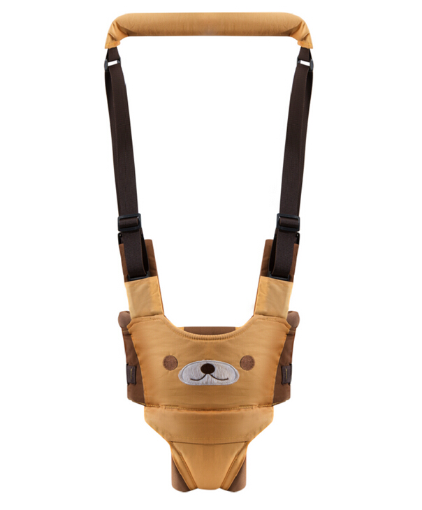 Baby Walker Helper Handheld Toddler Children Safe Walking Harness Belt Assistant Infant Kid Safe Harness: Yellow