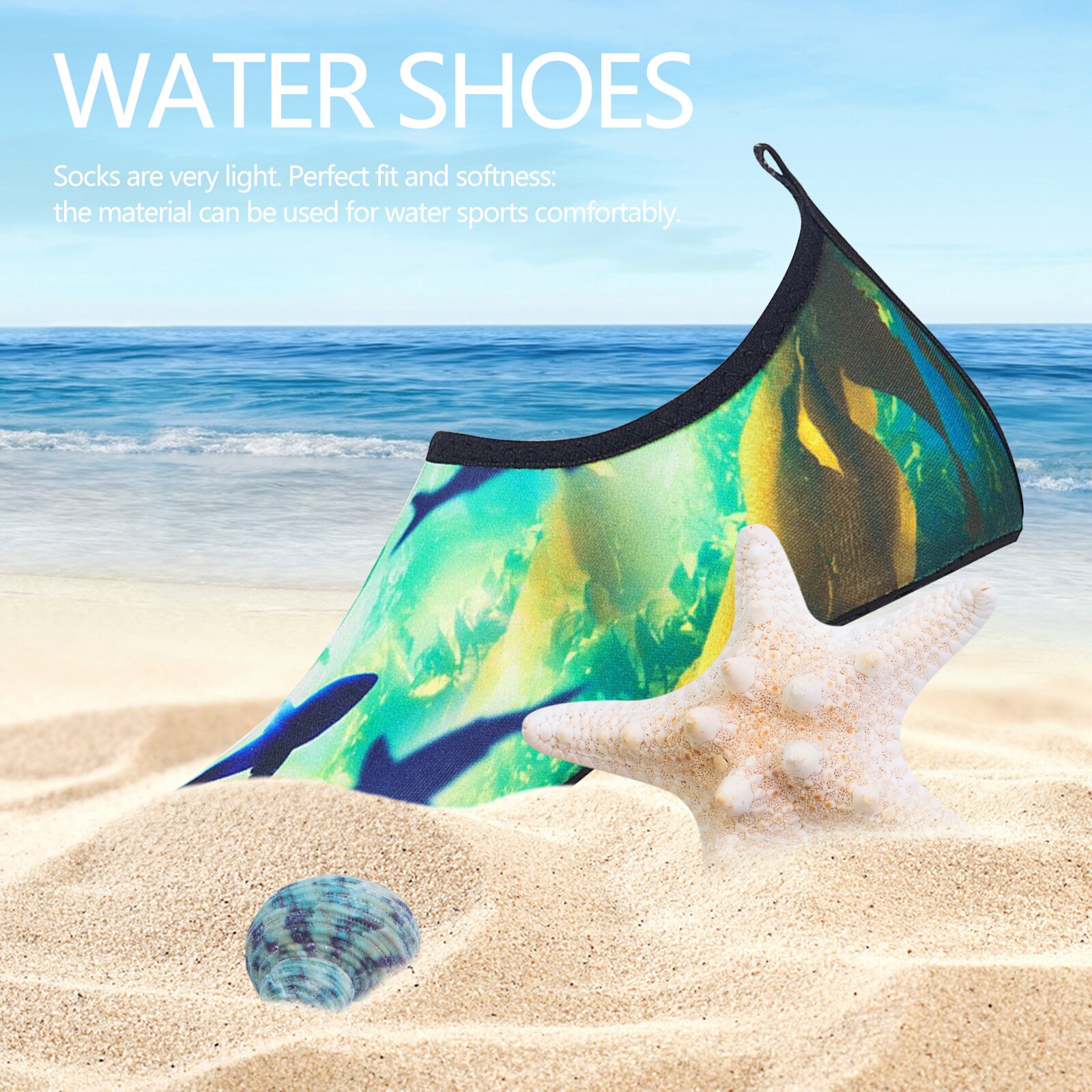 Mateju Chaussures Aquatiques Enfant – Chaussons De Plage Séchage Rapide Antidérapants | Pieds Nus Pour Piscine, Plage, Surf