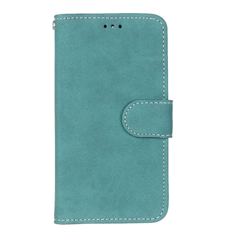 For Lenovo A5000 Case 4.5 inch Luxury Wallet PU Leather Back Cover Phone Case For Lenovo A5000 A 5000 Case Flip Protective Bag: Blue