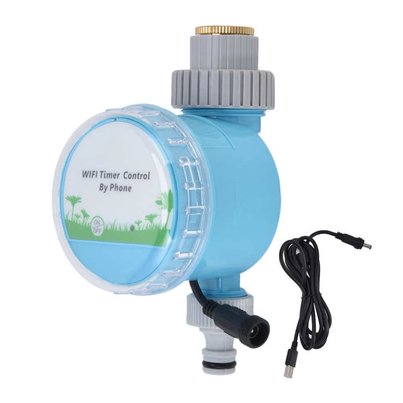 USB 2 in 1 Remote Control Irrigation Timer Wifi Bluetooth Water Timer Smart Watering Controller