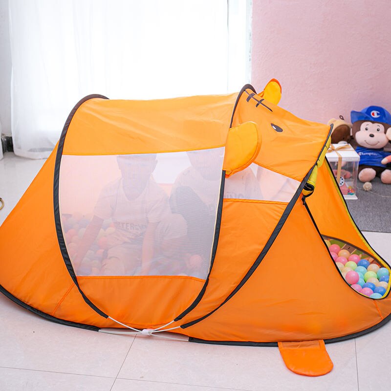 Baby Speelgoed Tent Vouwen Prins Prinses Tent Kinderen Kasteel Speelhuis Kid Outdoor Strand Rits Tent