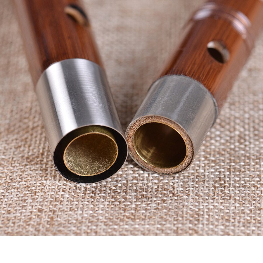 Flauta de bambú China dizi, instrumento Musical tradicional C D E F G plano
