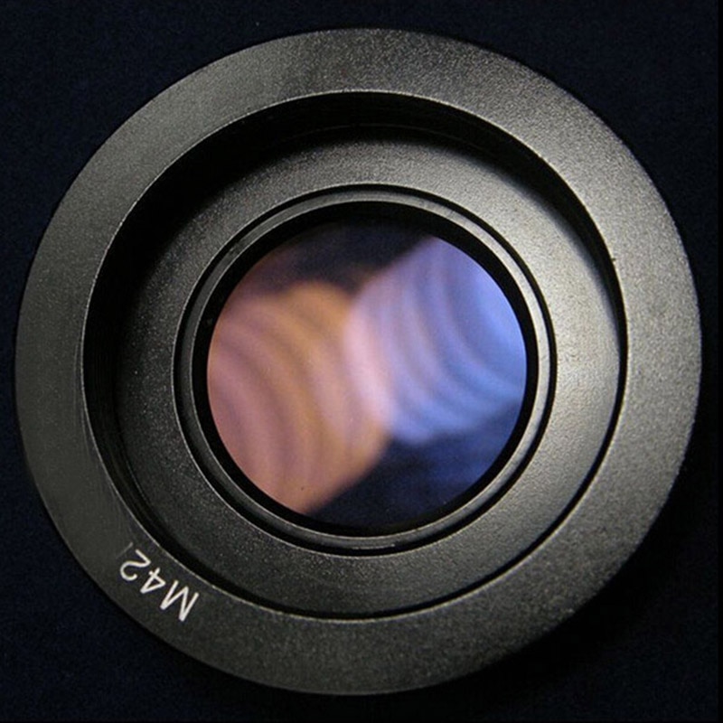 Anillo adaptador de lente M42 para lente Nikon, adaptador de montaje con cristal de enfoque infinito para cámara Nikon DSLR D80 D90 D700 D5000, 10 Uds.