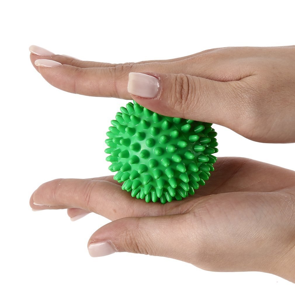 Durable PVC Spiky Massage Ball Trigger Point Sport Fitness Hand Foot Pain Relief Plantar Fasciitis Reliever Hedgehog 6/8cm Balls