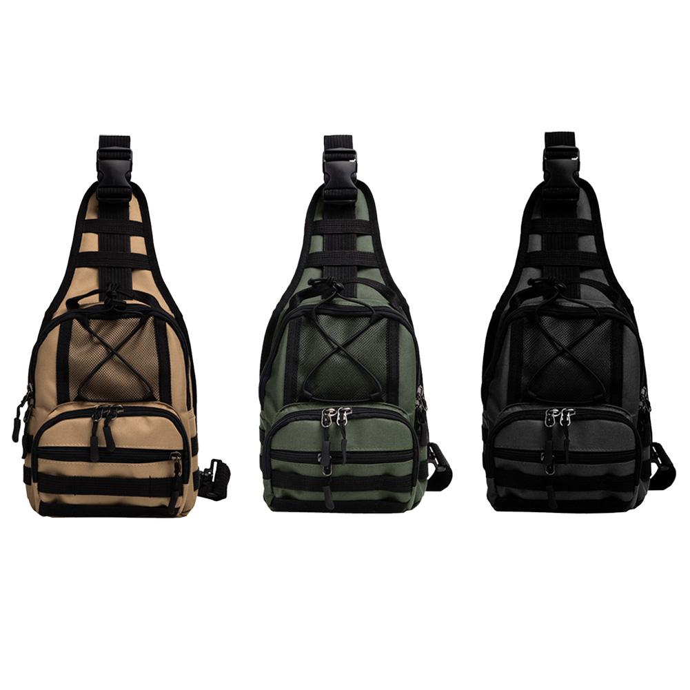 Sacs de voyage durables classique délicat unisexe poitrine Pack en Nylon décontracté sac à bandoulière argent en plein air téléphone pochette voyage