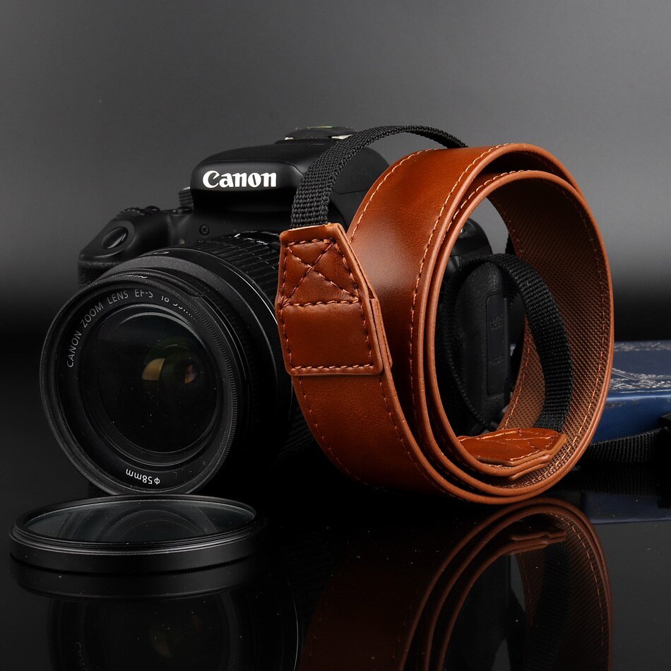 PU Leder DSLR Kamera Schulter Gurt Für Olymp OMD OM-D E-M5 E-M10 markieren II III EPL9 EPL8 EPL7 EPL6 Kuli-F EP-5 em5 em10 E-M1