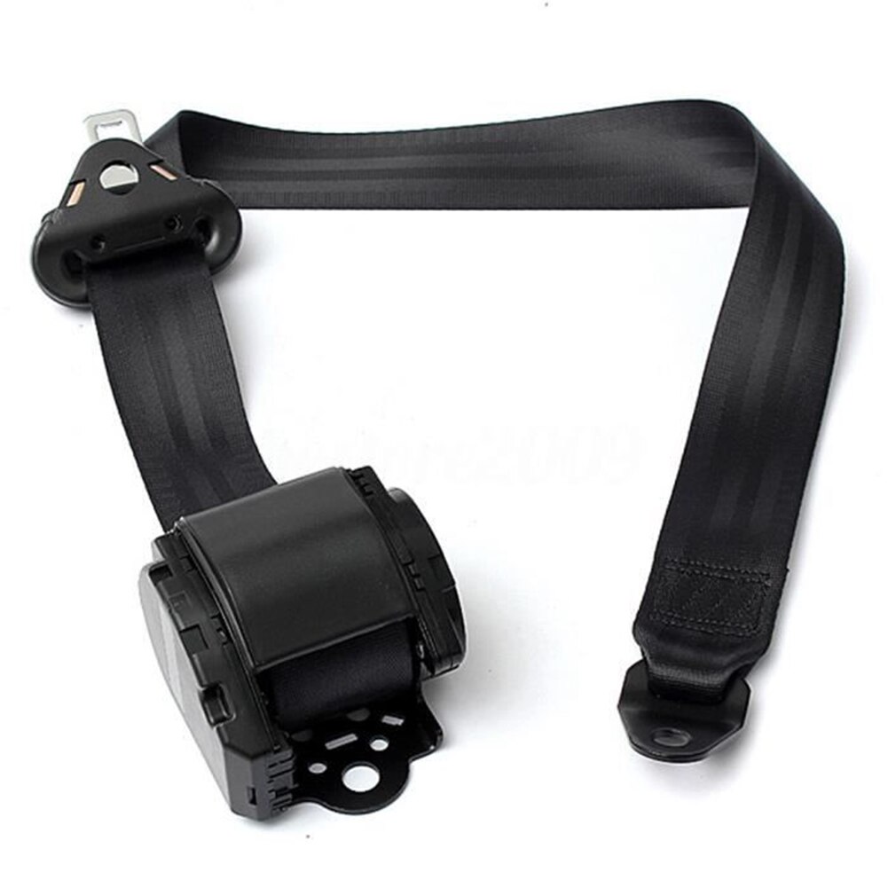 Cinturón de seguridad de tres puntos para coche, retráctil, automático, retracción, accesorios de Interior de coche