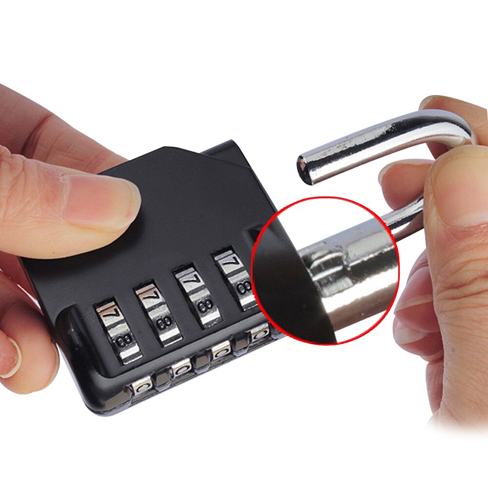 Metal Anti Rust Weather Proof Padlock Lock 4 Digit Combination