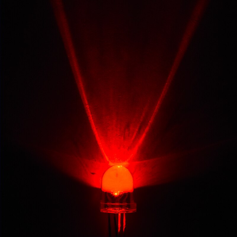 500pcs/Bag Czinelight Clear Lens High Bright 8mm Full Color Rgb Led Emitting Diode