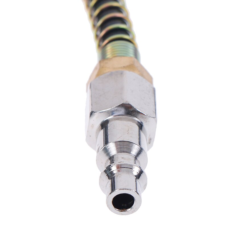 1PC 7.5M Air Hose Fittings Recoil Pneumatic Airline Compressor Quick Coupler Black High Qulaity