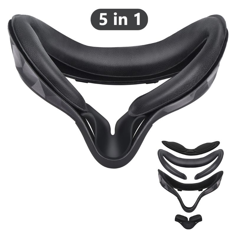 Viso Obiettivo Della Copertura Del Viso Inter Viso Staffa anti-Perdite Naso pad per Oculus ricerca Q39D