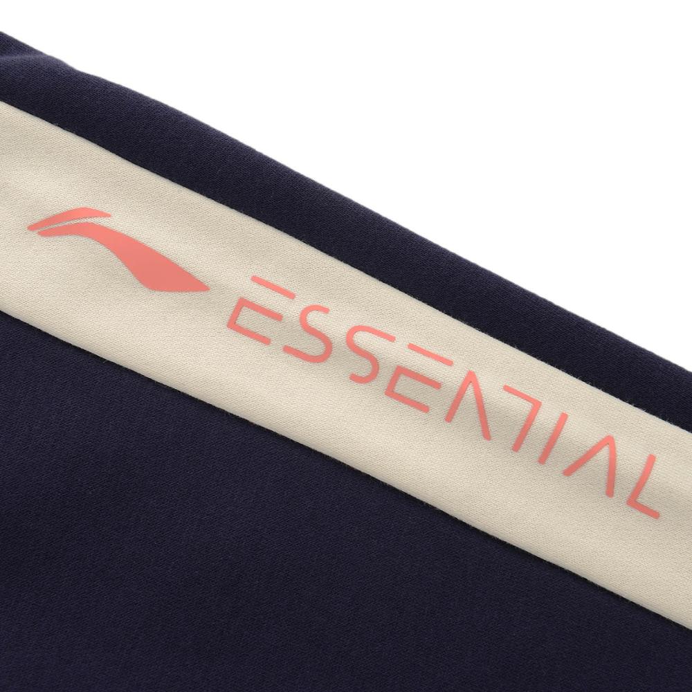 Li-ning dam träningsbyxor vinter varm fleece regular fit 78%  bomull 22%  polyesterfoder sportbyxor aklp 552 kond 19