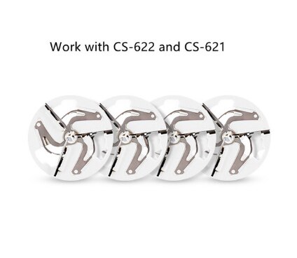 Lofans originais CS-622 cabelo bola aparador de fiapos removedor cortadores roupas portáteis hairball remoção máquina barbear: 4 pcs cutter head