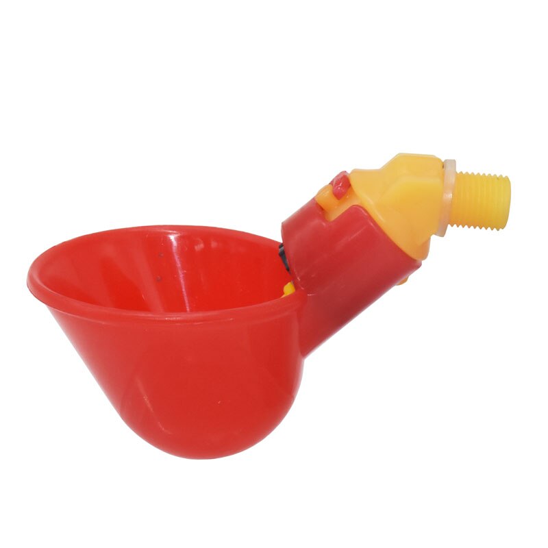 100 stuks drinknippels voor kippen, drinkfonteinen, drinkbakken voor vogels en voor het water geven van kippen en pluimvee in de achtertuin