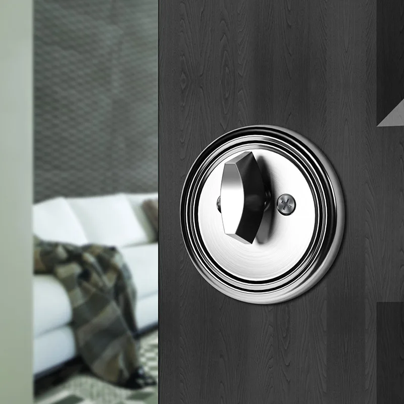 Invisible Door Lock Closed Circuit Indoor Single Side Assistive Dark Door House Door Lock Channel Lock Glass Door Lock With Fram