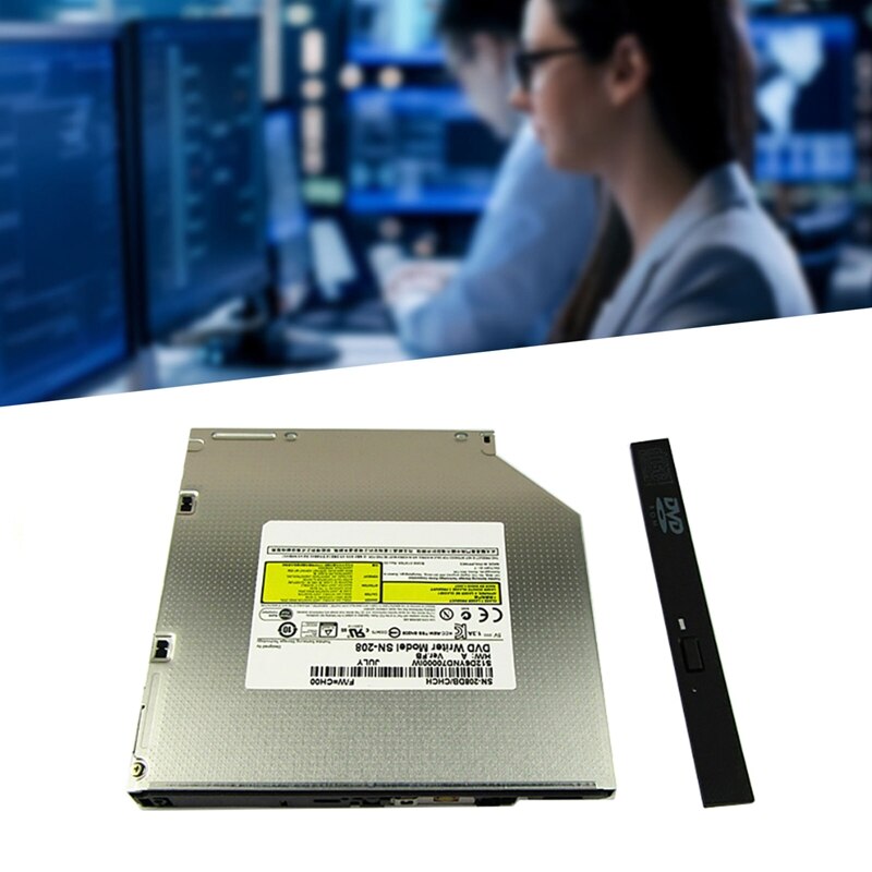 DVD Drive for Samsung HP SN-208 TS-L633 12.7MM SATA Serial DVD VCD D9 Read and Burn Built-in Optical Drive