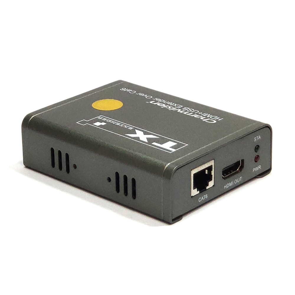 Charmvision EKU60H 60m 196ft USB K/M HDMI KVM Extender 1080P HD Audio Video Encoder Decoder over UTP STP CAT6 Cable PC DVR NVR