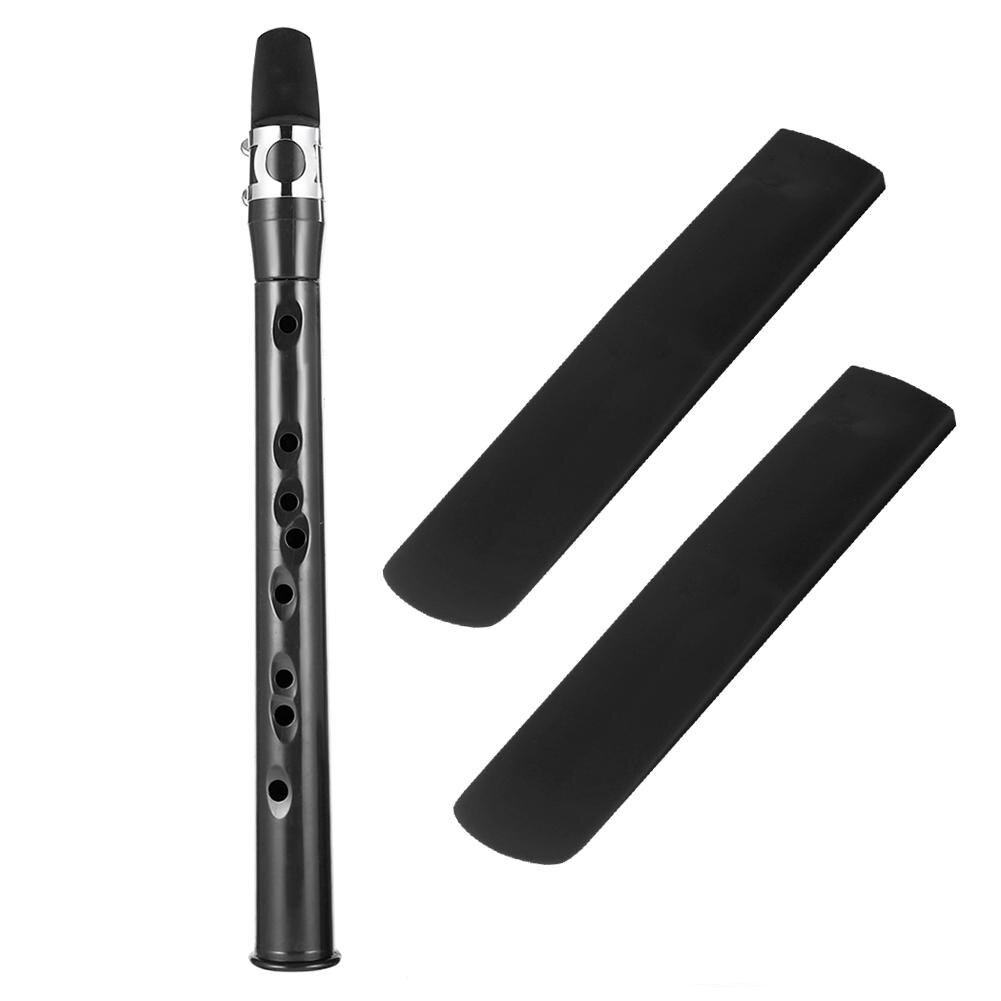 mini nowy trwały saksofon kieszonkowy z ustnikiem altowym + 2 stroiki instrumenty dęte drewniane lekki łatwy robić przenoszenia amator osoba: K