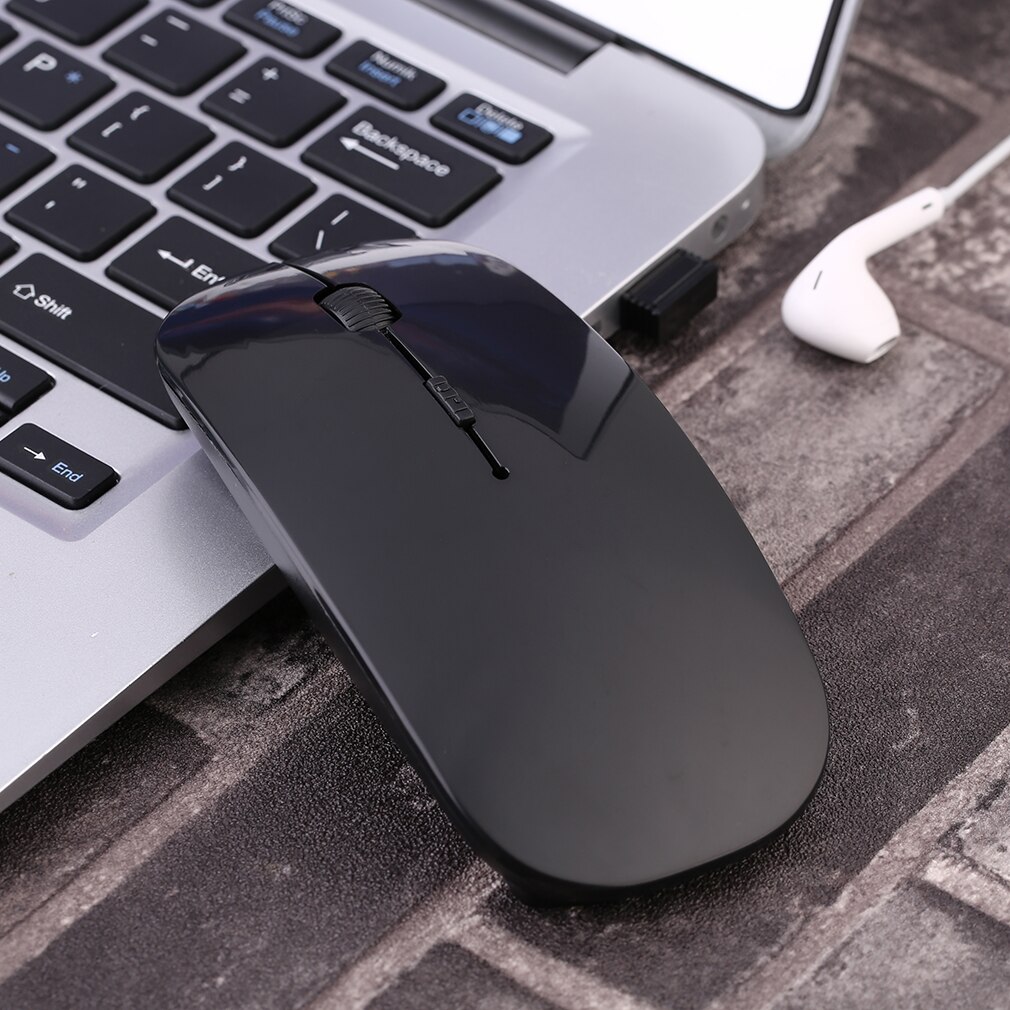 2.4GHz USB Computer Wireless Mouse for laptop Silent Bluetooth Mouse PC Mouse Rechargeable Mouse USB Optical For PC
