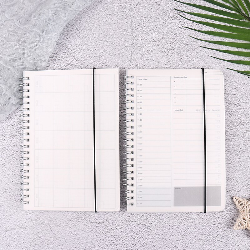 Notebook Agenda Daily Weekly Monthly Plan Spiral Organizer Schedule Planner Supplies Teacher Planner School Office