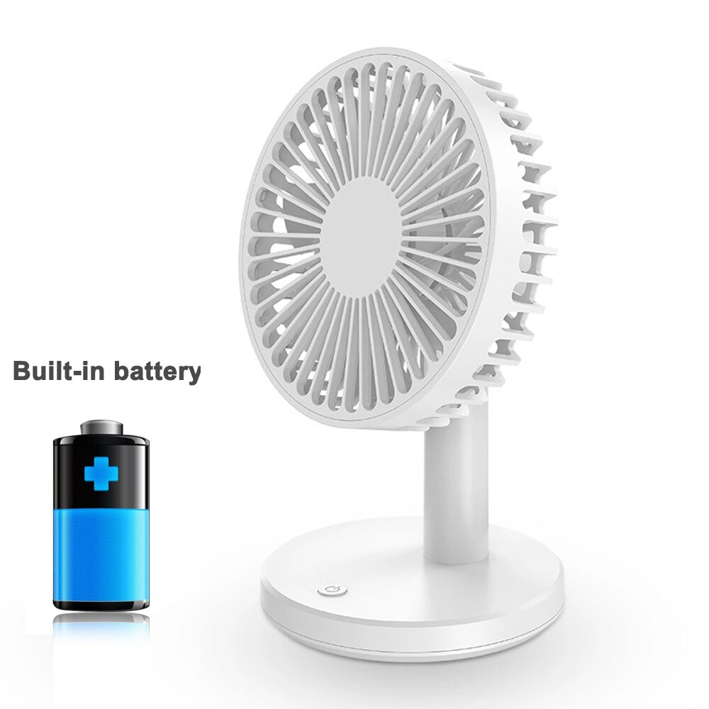 Deskventilator, oplaadbare ventilator - Portable Handheld Fan