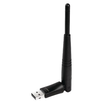 Draadloze USB Adapter N300 2.4 GHz Zwart